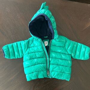 Baby Gap Green Puffer Jacket for Kids